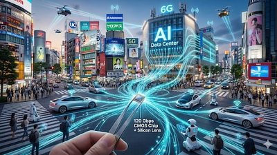 美國最新無線傳輸晶片速度達 120Gbps 媲美光纖：為 6G 奠定基礎