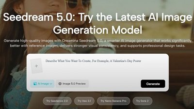 國產免費 AI 圖片生成工具 Seedream 5.0 推出！挑戰 Nano Banana Pro