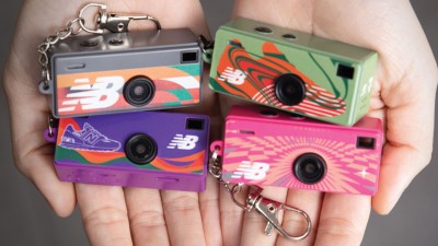 7-Eleven x New Balance 推迷你相機：24g 機身，可拍照錄影、加濾鏡