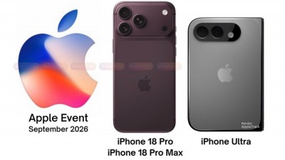 Apple 摺機 iPhone Ultra 連同 iPhone 18 Pro 系列發佈時間曝光：9 月 8 日最有可能