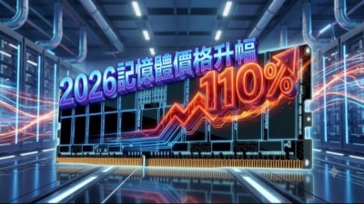 2026 記憶體價格預測暴漲 110%！2028 年產能釋放才有望回落