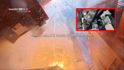 對撼 DJI？全景相機拍火箭發射，Insta360 晒燒毀殘骸照保住珍貴影像！