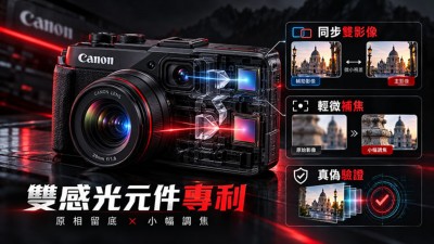 Canon 雙感光元件黑科技！既防 AI 改圖，拍完還可微調焦點？