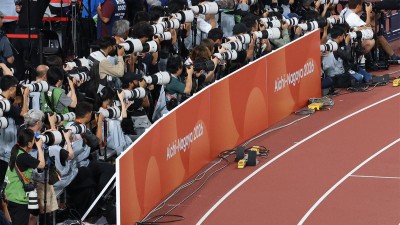 Canon 以 62% 超高使用率成今屆亞運第一相機品牌！