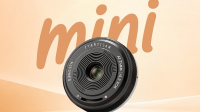 TTArtisan AF 24mm F3.8 mini 登場：全片幅餅鏡僅重 57g