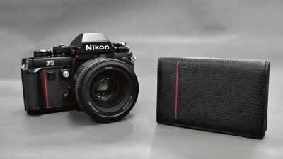 經典紅線入魂！Nikon 限定卡片套以日本牛皮、東京職人純手工打造！