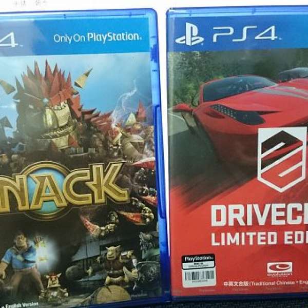 PS4 - Driveclub 及 Knack