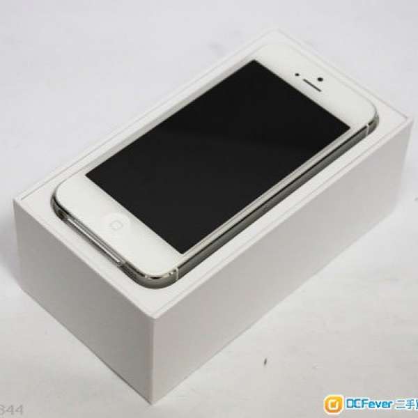 IPHONE 5 64G 港行・白色・全set齊・99％新