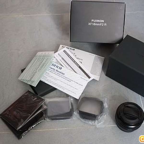 Fujifilm XF18mm F2 R