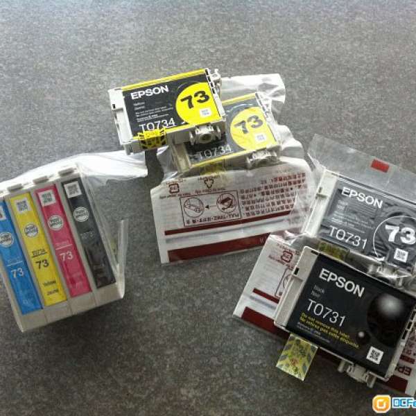epson ink 73 打印機墨 t0731 t0732 t0733 t0734