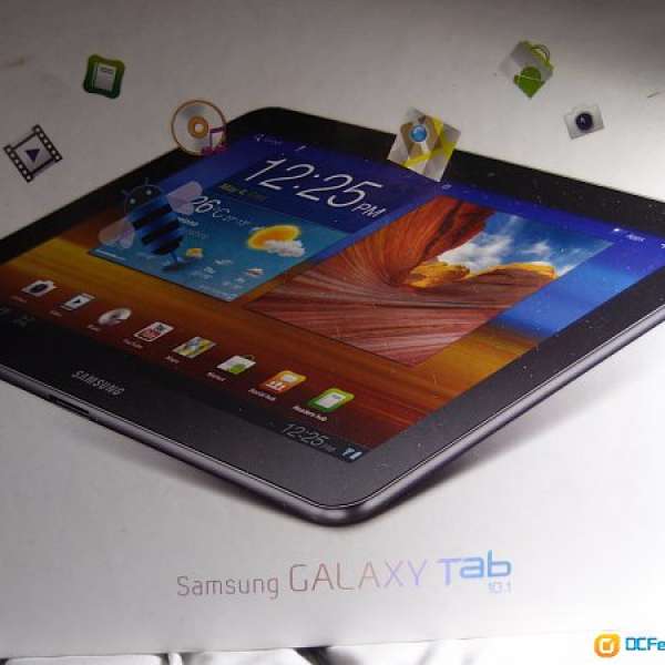 Samsung Galaxy Tab 10.1 Wifi+3G P7500 Andriod 平板 (黑色) 全套齊