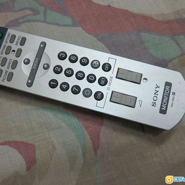 SONY MONITOR RM-980  remote