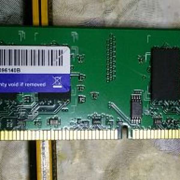 ADATA DDR2 800 2GB 雙面壹條，HKD 120。