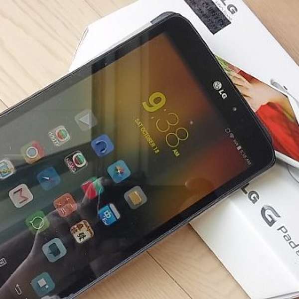 LG GPAD 8.3 black 99% new