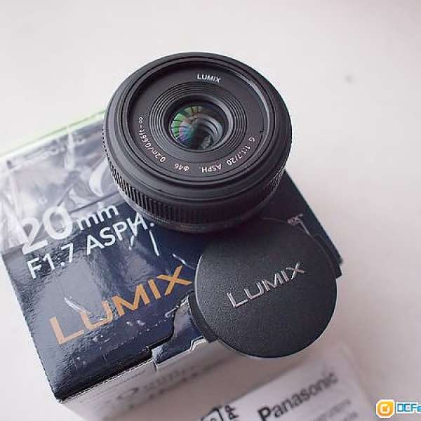 Panasonic LUMIX G 20mm連filter 第一代