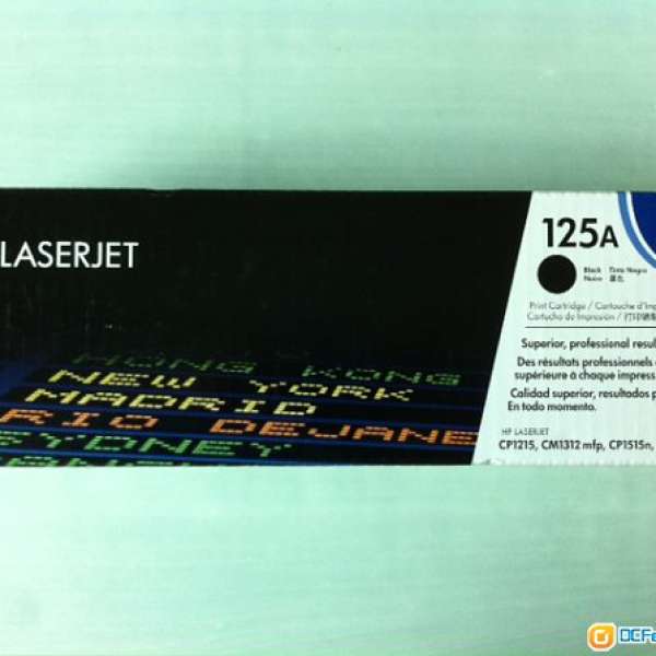 HP LaserJet 原裝墨盒 CB540A, CB542A, CB543A