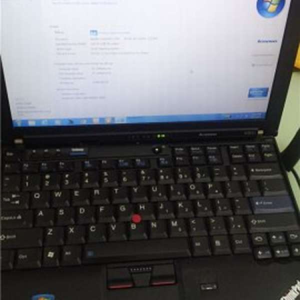 Lenovo thinkpad X201i Notebook連120G SSD
