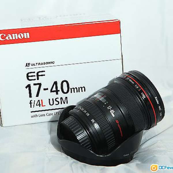 Canon EF 17-40mm f4.0L USM 約90%新 With Box Full Set