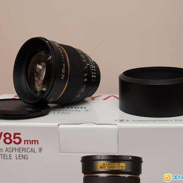 Samyang 85mm F1.4 AS IF UMC AE Nikon
