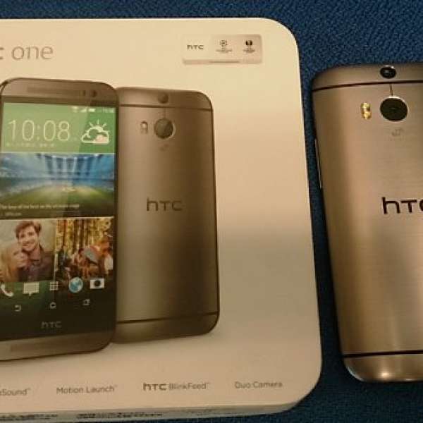 95% New HTC One M8 4G 16GB 灰色 原裝行貨