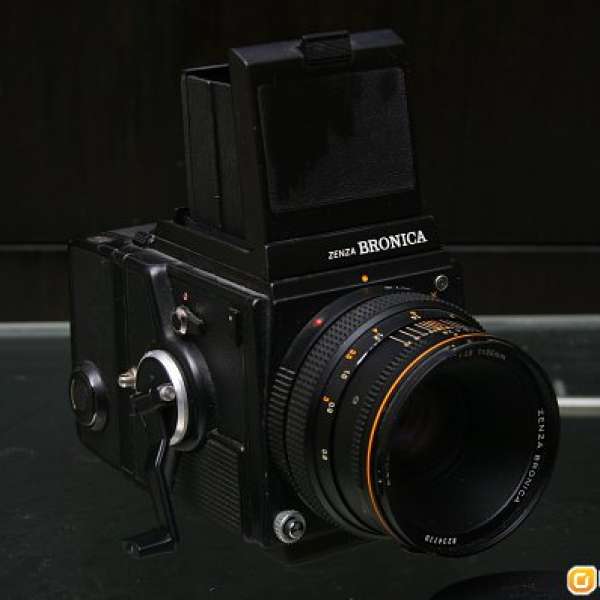Bronica SQ 6x6 with 80mm 2.8 Len