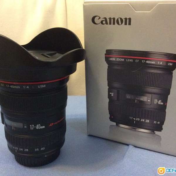 Canon 17-40L F4(99新）可換