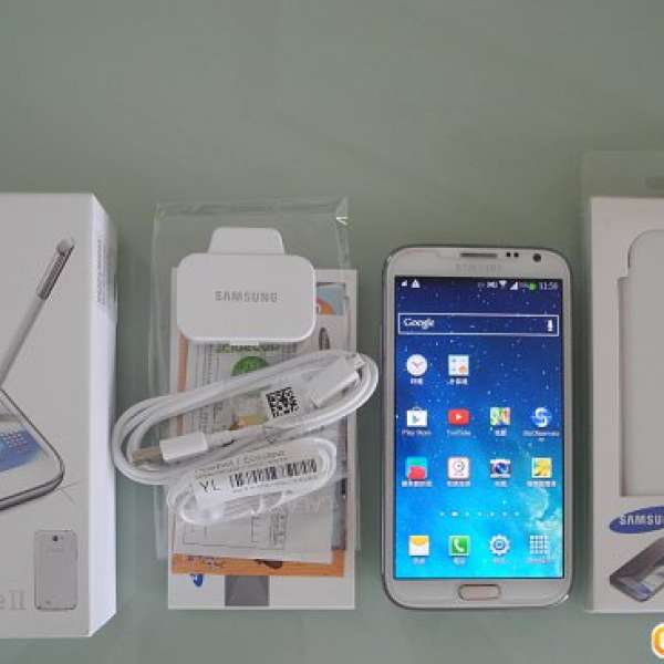 Samsung Galaxy NOTE 2 N7100 白色
