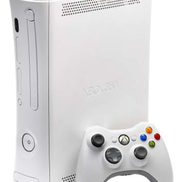 Xbox主機20GB硬碟手制x2齊配件+六隻game全套平放