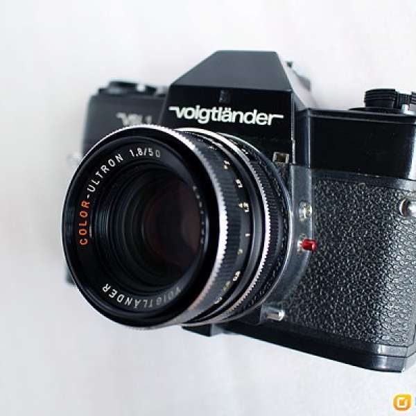 福倫達 Voigtlander Color Ultron 50mm f1.8 & VSL 1 機械菲林相機 (QBM)