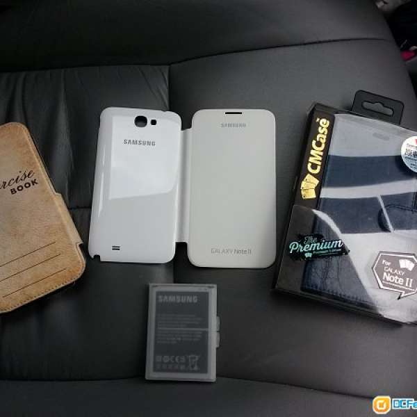 Samsung Galaxy Note 2  電池+機套