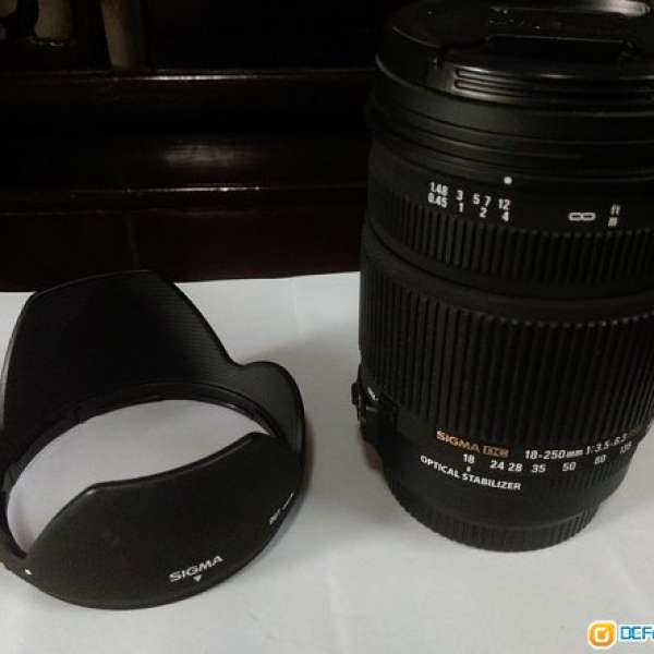 Sigma 18-250mm F3.5-6.3 DC OS HSM (Canon Mount)