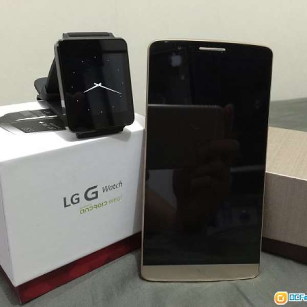 LG G3 32G with LG Gwatch