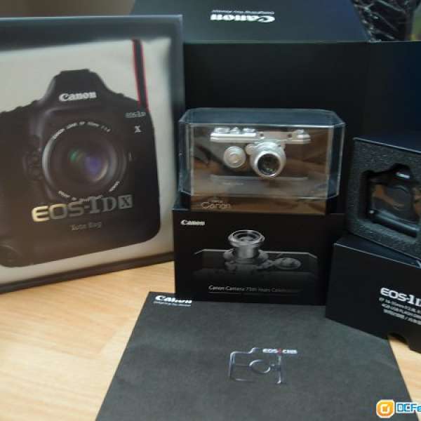 [售] 全新 HANSA Canon 模型, 1Dx 4GB USB 手指 , 1Dx Tote Bag 一套連外盒