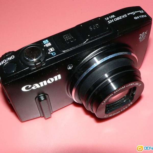 出售CANON  POWER SHOT SX280HS 零件机**$250**