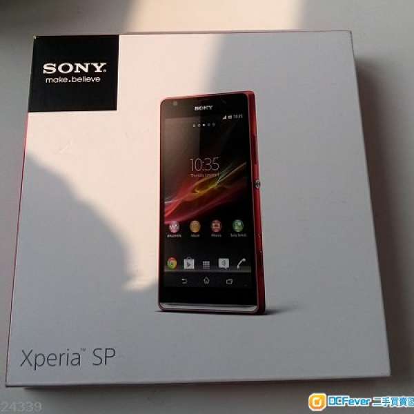 sony xperia sp (七成新,正常使用,有盒,耳機用過) 紅色