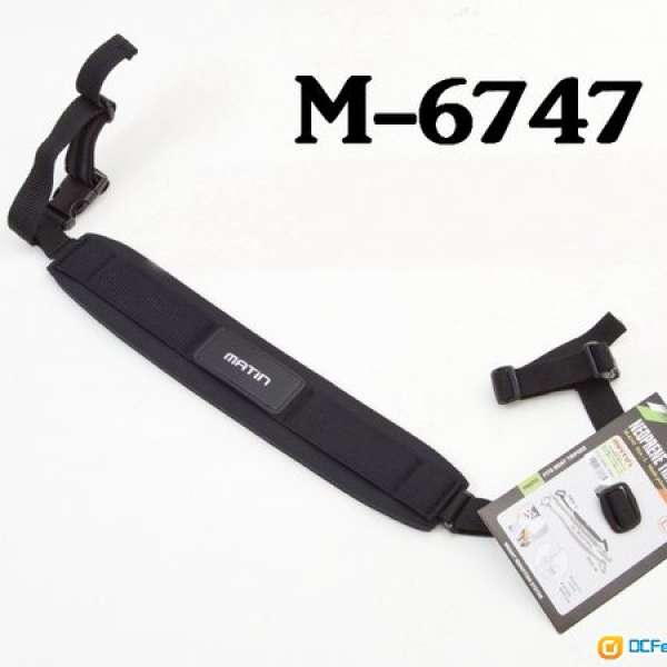 韓國 馬田 MATIN M-6747 & 6747-1(For Manfrotto) 高級 三腳架 減壓背帶 腳架便攜帶...