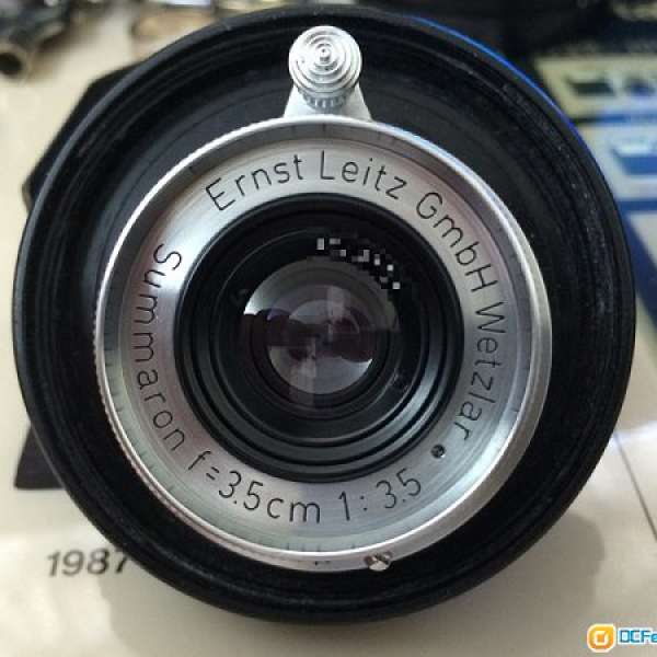 97-98% New Leica 35mm f/3.5 Summaron LTM Lens