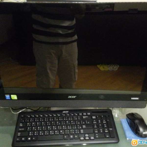 Acer Aspire Z3615-G3 23吋全高清一體機 Touch Screen i3雙核 4G Ram 1TB硬碟 (新)