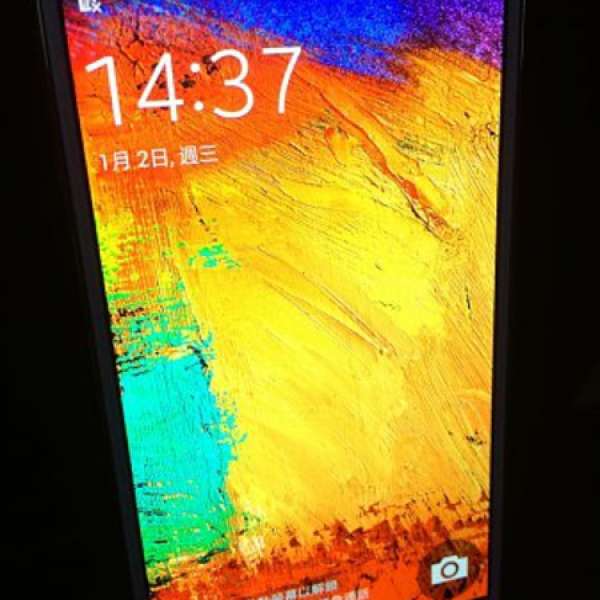 90-95%新 白色 Samsung Note3 LTE N9005 16GB 行貨