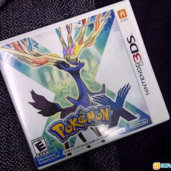 New 3DS xl Game pokemon x 寵物小精靈 美版