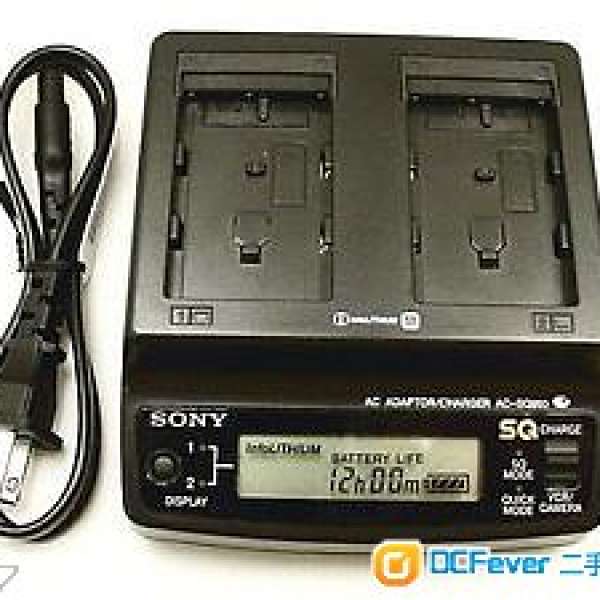 Sony AC-SQ950 DUAL FM-500H 特快 雙充電器 Alhpa DSLR A850 A900 A77 A99