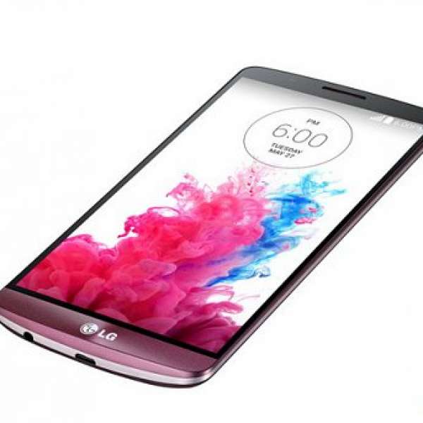 95% new lg g3 行貨 酒紅色 兩電兩充 32gb