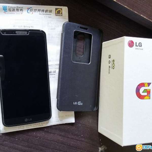 LG G2 D802 (32GB)黑色95%新淨行貨 保養到2015 4月1日