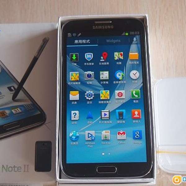 行貨 90%新 灰色 SAMSUNG NOTE 2 II LTE 4G