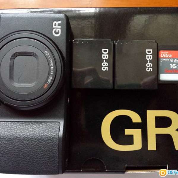 Ricoh GR 行貨98%新,跟多粒原裝電,SanDisk Ultra 16GB 30mb/s