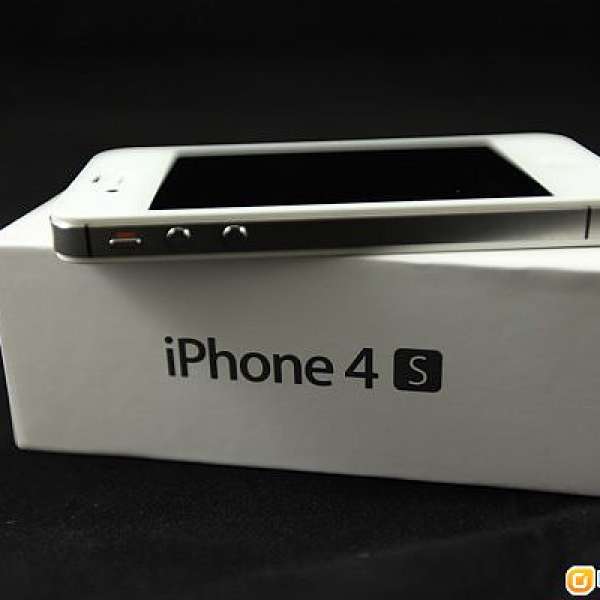 iPhone 4S, 白色16G, 8成新 white