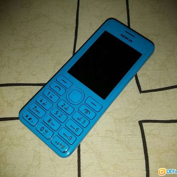 90% 新 Nokia 206 手機 藍色 (行貨)