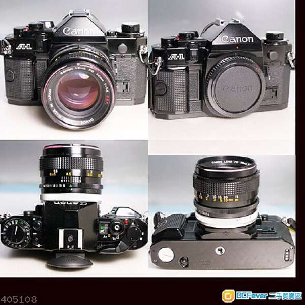 Canon A1 + 50mm f1.4 ssc & Canon AE-1 Program + 24mm f2.8