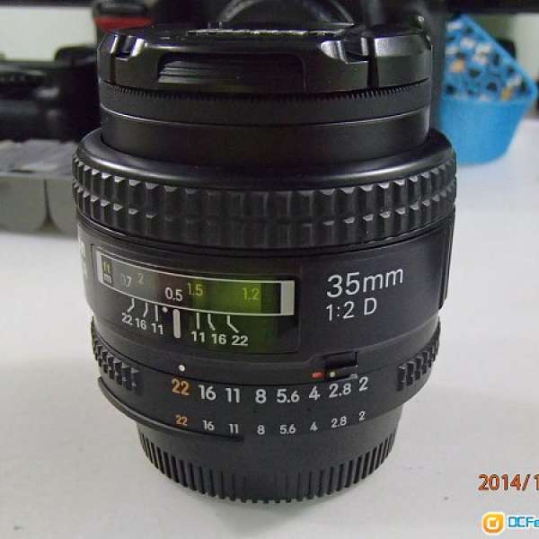 Nikon 35mm 2D鏡頭連filter