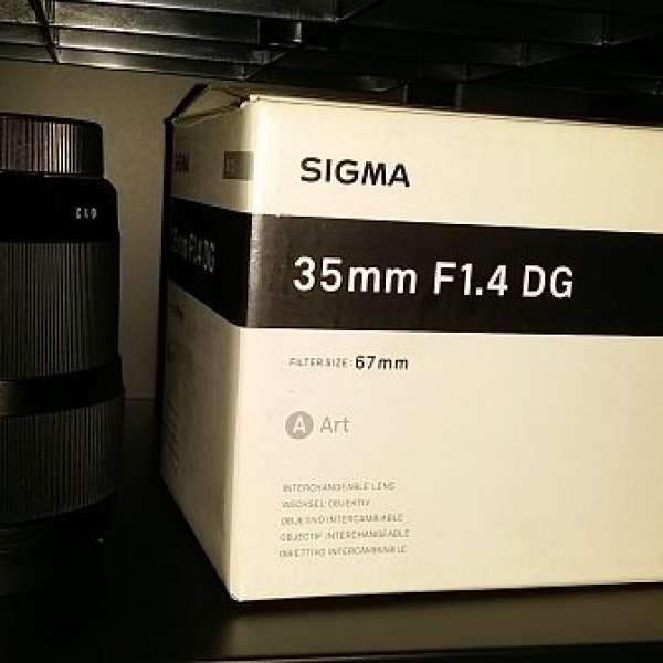 Sigma 35mm f1.4 ART (Canon mount, 95%新行貨)